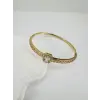 Zirkon Taşlı Pirinç  Xuping Bileklik 5.7 Mm - Kbl0192