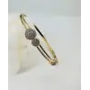 Zirkon Taşlı Pirinç  Xuping Bileklik 5.6 Mm - Kbl0207