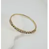 Zirkon Taşlı Pirinç  Xuping Bileklik 5.5 Mm - Kbl0196