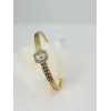 Zirkon Taşlı Pirinç  Xuping Bileklik 5.7 Mm - Kbl0192