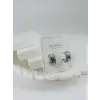 Rodyum Zirkon Taşlı Pirinç Zirkon Küpe - Kp00307