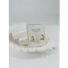Zirkon Taşlı Pirinç Zirkon Küpe - Kp00347