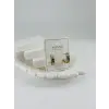 Zirkon Taşlı Pirinç Zirkon Küpe - Kp00306