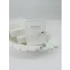 Rodyum Zirkon-kalp Detaylı  Taşlı Pirinç Zirkon Küpe - Kp00359