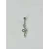 Yılan Detaylı Göbek Piercing - Pg0070