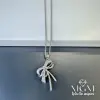 Zirkon Taşlı Fiyonk Kolye - Kl0020
