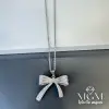 Zirkon Taşlı Fiyonk Kolye - Kl0018
