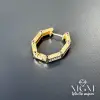 /rodyum Zirkon Taşlı Pirinç Küpeler - Kp00172-1