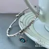 Zirkon Taşlı Nazar Boncuğu Bileklik - Kbl0027
