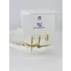 Zirkon Taşlı Üçlü Kombin Küpe - Kp00395
