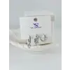 Zirkon Taşlı Üçlü Kombin Küpe - Kp00384