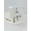 Zirkon Taşlı Üçlü Kombin Küpe - Kp00069