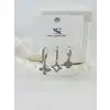 Zirkon Taşlı Üçlü Kombin Küpe - Kp00407