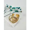 Ayarlanabilir  Zirkon Taşlı Pirinç Bijuteri Yüzük - Yz0008