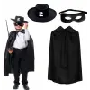 Zorro Pelerini Şapkası Ve Maske Seti Çocuk Boy