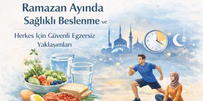 Ramazan Ayında Sağlıklı Beslenme ve Herkes İçin Güvenli Egzersiz Yaklaşımları