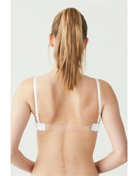 U.s Polo Assn 66148 Sırt Şeffaf Straplez Içi Dolu Destekli Sütyen