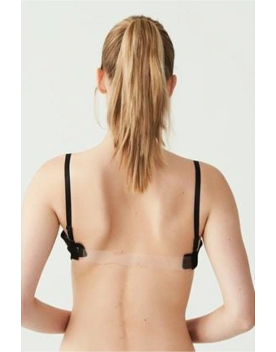 U.s Polo Assn 66148 Sırt Şeffaf Straplez Içi Dolu Destekli Sütyen