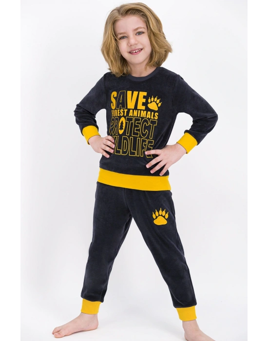 Rolypoly Save Animals Füme Erkek Çocuk Eşofman Takımı 1905