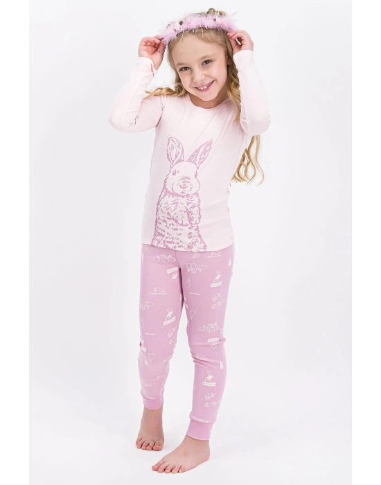 Rolypoly Kız Çocuk Uzun Kol Pijama Takım Rp1980-2 21k