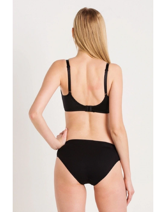 Magıc Düz Kumaşlı İnce Süngerli Büyük Beden Toparlayıcı Sütyen