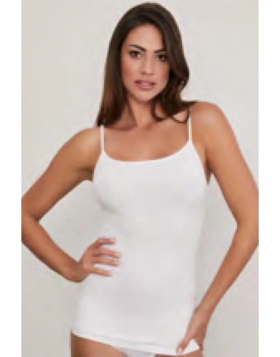 Ince Askılı Atlet 2li Beyaz