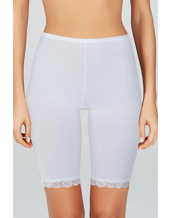 Kadın Beyaz Basic Long Paçali Külot Bk0653501beya