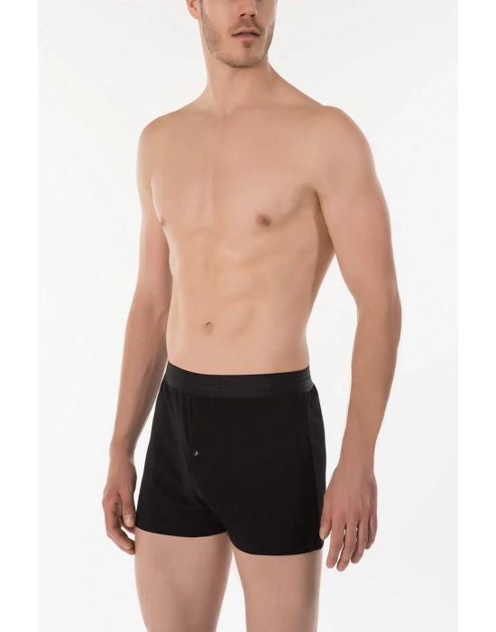 Matt 2 Li Erkek Boxer Siyah