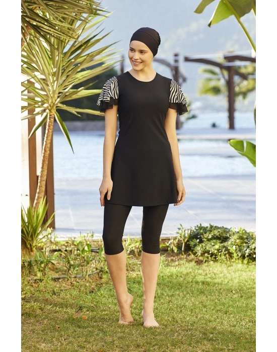 Kadın Siyah Yüzücü Mayo Yeni Sezon