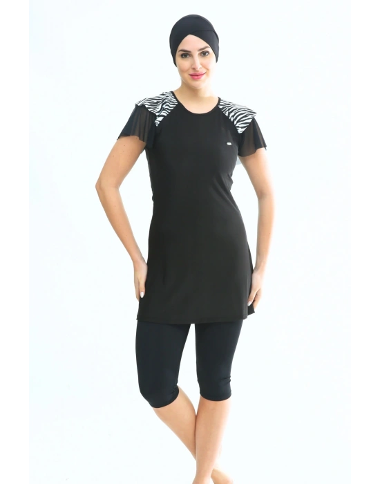 Kadın Siyah Yüzücü Mayo Yeni Sezon