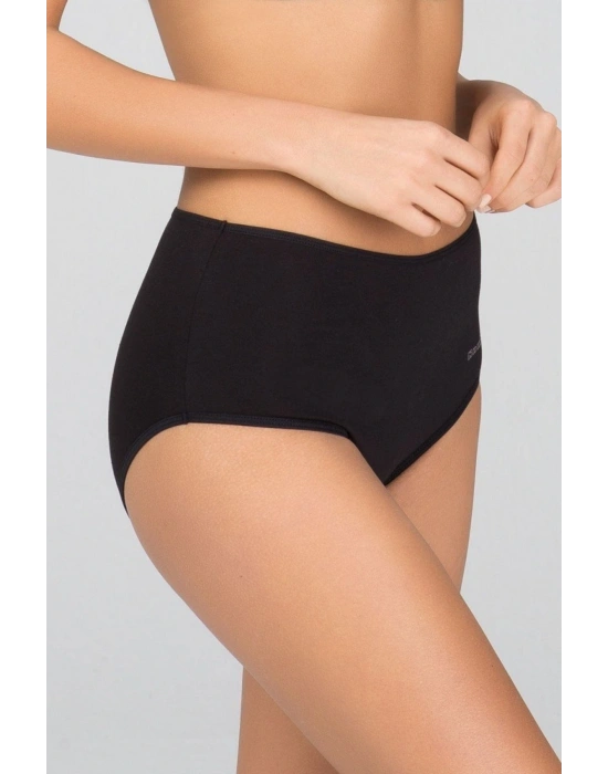 Kadın Külot Basic Tekli Siyah 38