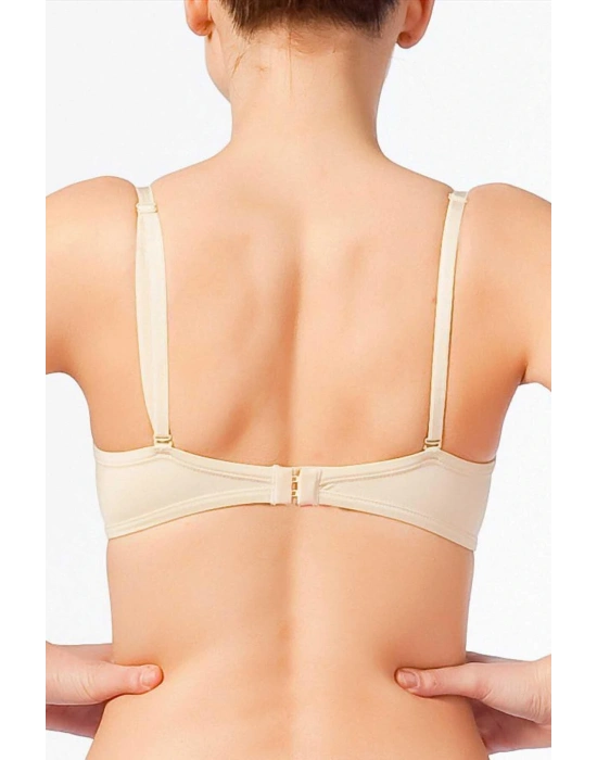 198 Kadın Ten Desteksiz Sütyen Soft Touch