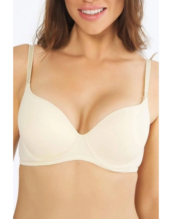 198 Kadın Ten Desteksiz Sütyen Soft Touch