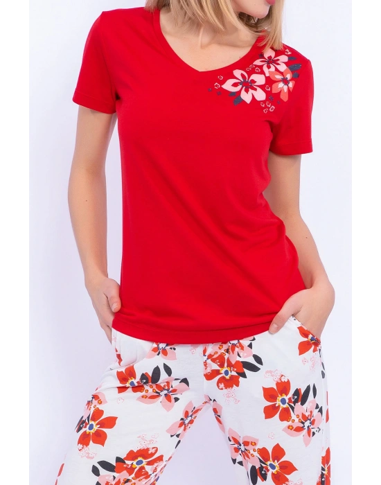 Kadın Ikili Takım Kırmızı