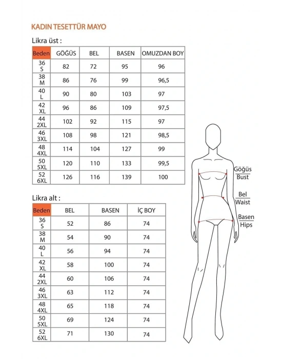 Adasea 3410 Likralı Kısa Kol Taytlı Mayo