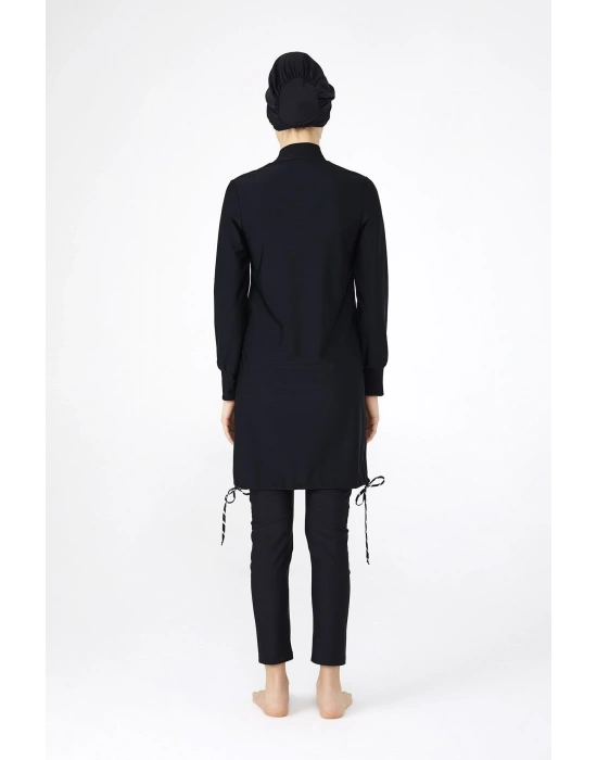 Tasarım Smile Likralı Tam Kapalı Tesettür Mayo 4241