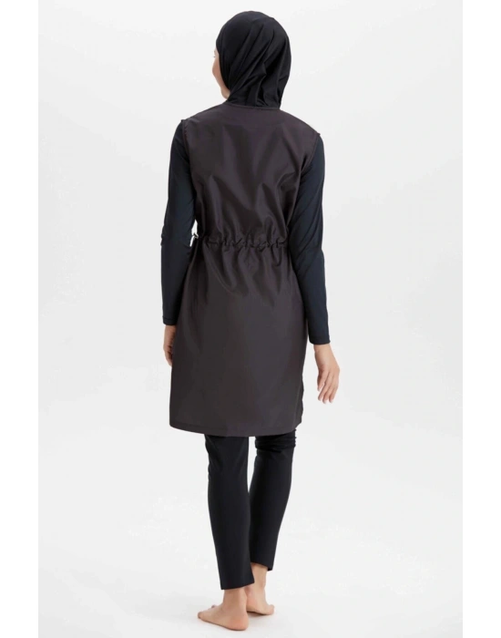 Kadın Siyah Tesettür Mayo 2162_syh