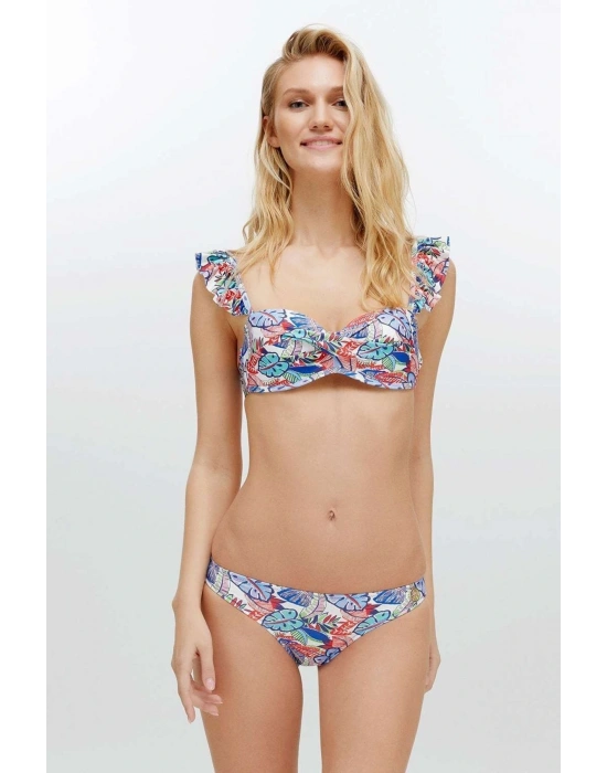 Kadın Desenli Bikini Takım