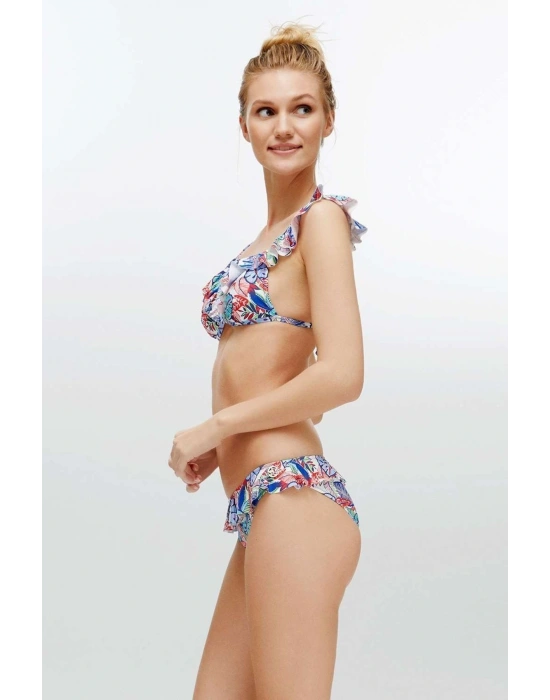 Kadın Desenli Bikini Takım