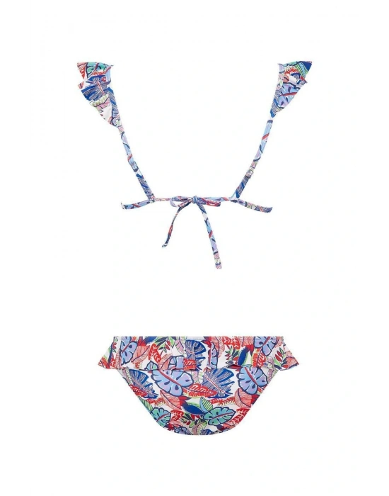 Kadın Desenli Bikini Takım