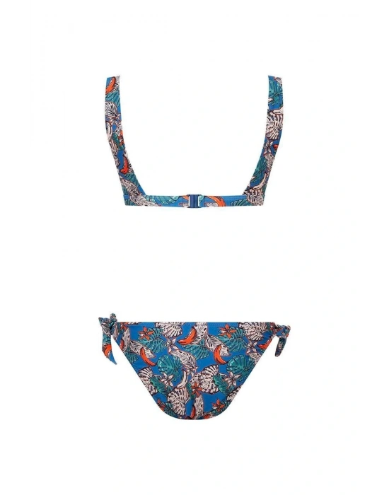 Kadın Mavi Bikini Takım