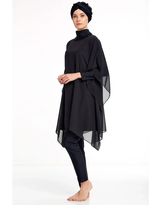 Özel Tasarım Tül Tesettür Pareo Mayo 6038