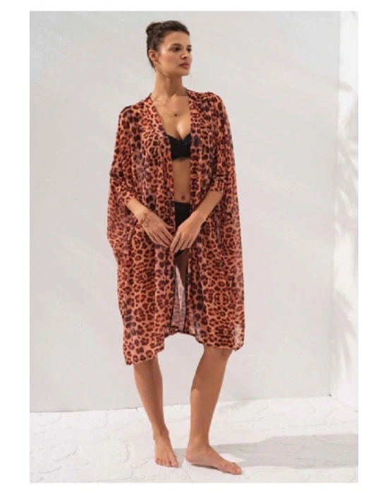 Straplez Dekolteli Elbise Pareo 231809