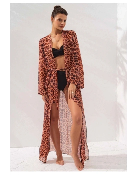 Straplez Dekolteli Elbise Pareo 231809