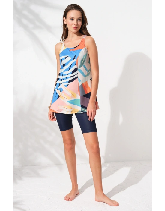 Askılı Tesettür Tankini 231932