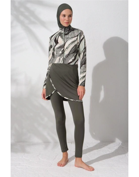 Uzun Kollu Fermuarlı Testtür Mayo 231928