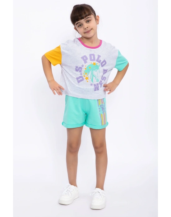 Karmelanj Kız Çocuk Şort Takım