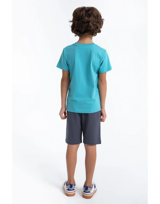 U.s. Polo Assn Tropical Cam Göbeği Erkek Çocuk Bermuda Takım