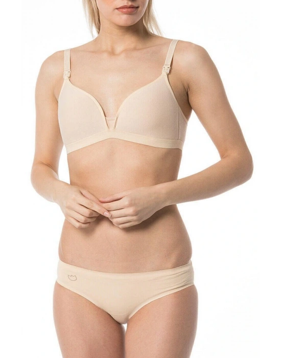 Imer 2245 Bayan Kaplı Emzirme Sütyeni Ten