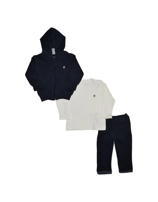 Kapşonlu Fermuarlı 3Lü Takım 305333